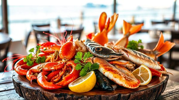 Les trésors marins du restaurant à cabourg à savourer