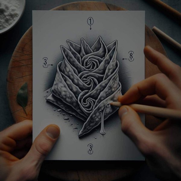 Quelle technique de pliage utiliser pour des samossas végétariens croustillants et savoureux?